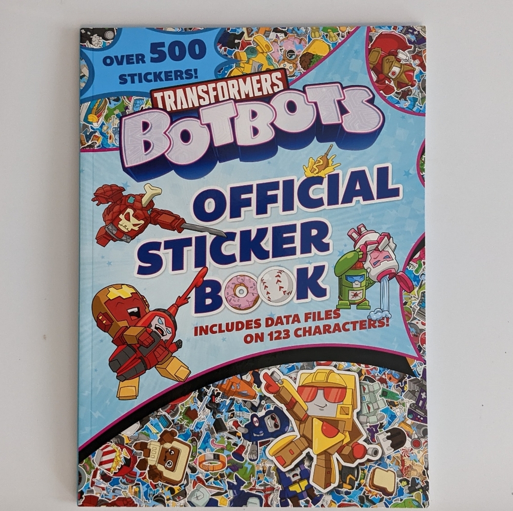 Transformers Botbots Official Sticker Book